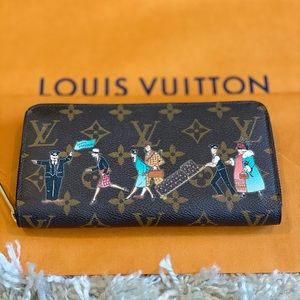 🔥RARE! Louis Vuitton Illustre Zippy Wallet!🔥